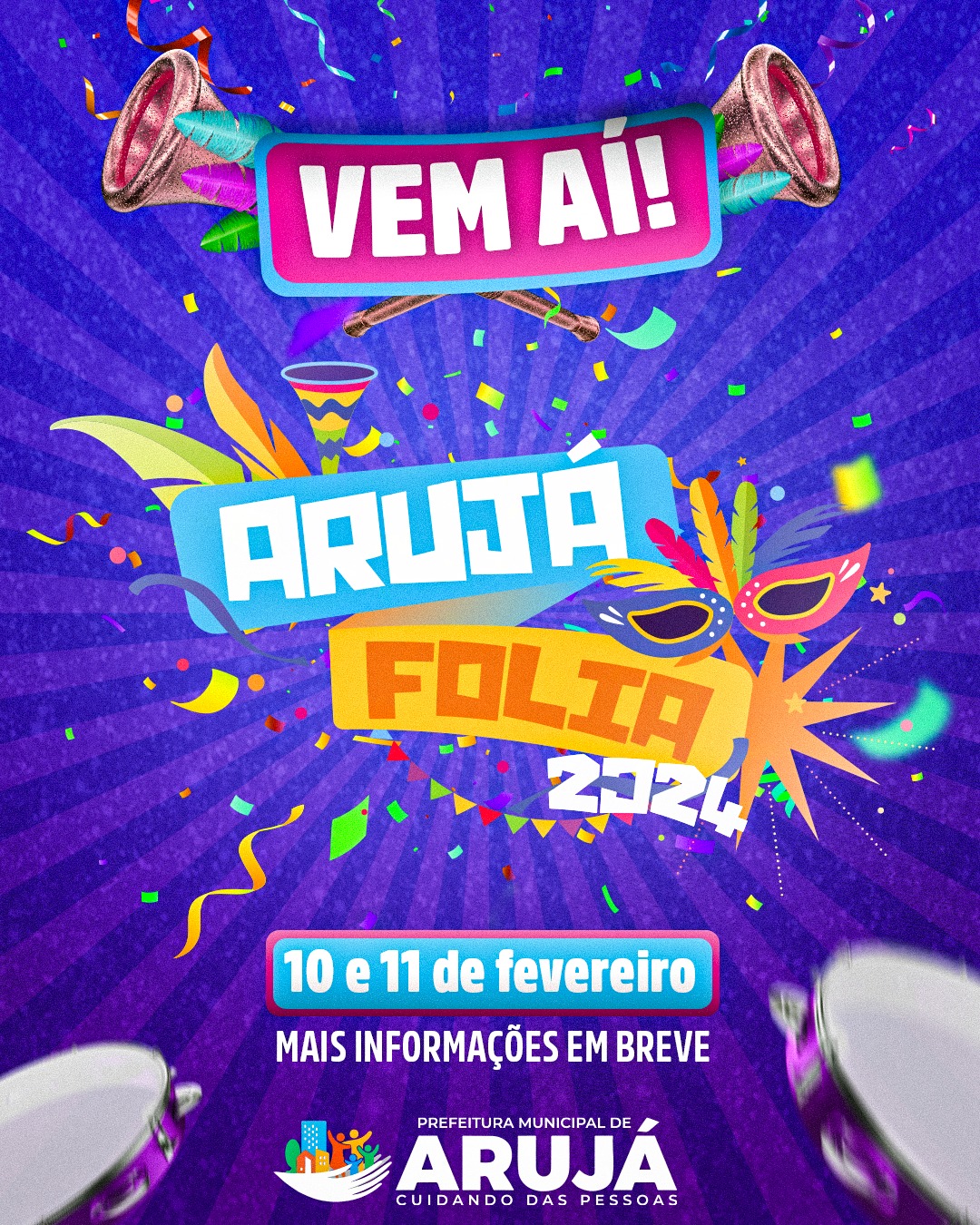 Caçapava prepara programação especial de Carnaval com atrações a partir do  dia 3 de fevereiro - Prefeitura de Caçapava